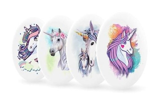 Silka Unicorn Orta Boy Çok Renkli Silgi