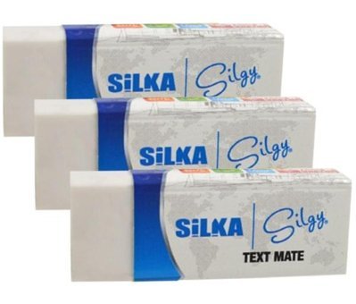 Silka Text Mate SG1 Büyük Boy Beyaz Silgi
