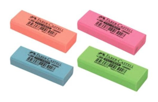Faber Castell Büyük Boy Çok Renkli Silgi