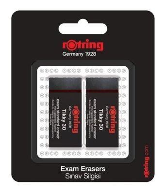 Rotring  Tikky 30 Orta Boy Siyah Sınav Silgi