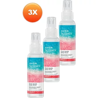 Avon Pink Sands Kadın Vücut Spreyi 3x100 ml