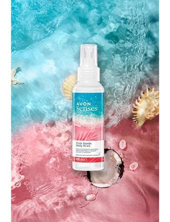 Avon Pink Sands Kadın Vücut Spreyi 3x100 ml