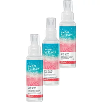 Avon Pink Sands Kadın Vücut Spreyi 3x100 ml