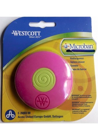 Westcott Microban Orta Boy Çok Renkli Silgi