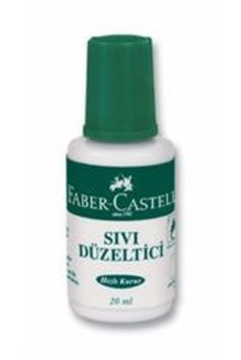 Faber Castell Beyaz Tekli Sıvı Daksil