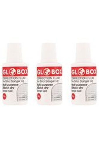 Globox Beyaz 3'lü Sıvı Daksil