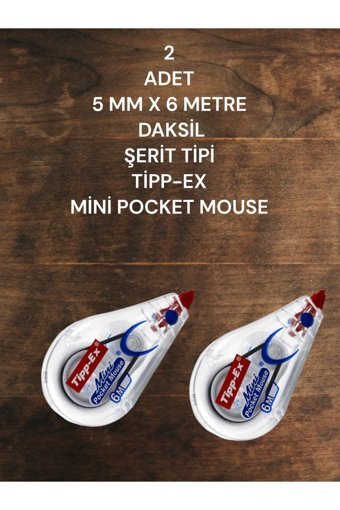 Tipp-Ex Beyaz 2'li Şerit Daksil