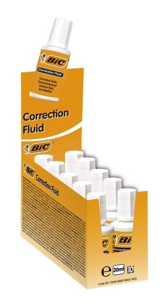 Bic 964249 Beyaz 10'lu Sıvı Daksil