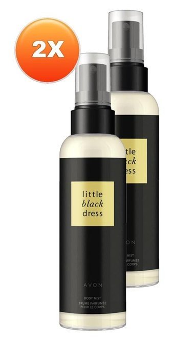 Avon Little Black Dress Oryantal-Vanilya Kadın Vücut Spreyi 2x100 ml