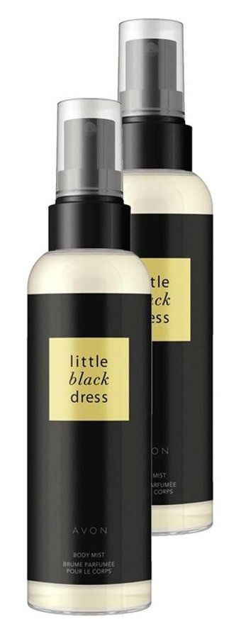 Avon Little Black Dress Oryantal-Vanilya Kadın Vücut Spreyi 2x100 ml