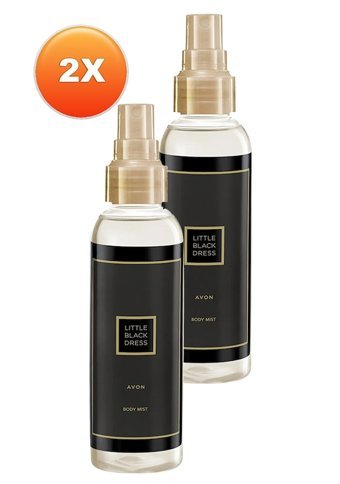 Avon Little Black Dress Oryantal-Vanilya Kadın Vücut Spreyi 2x100 ml