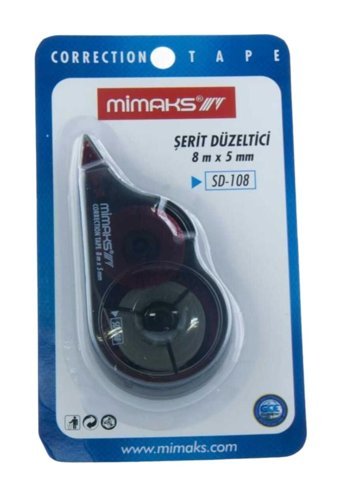 Çeçen Home Beyaz Tekli Kalem-Şerit Daksil