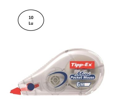 Tipp-Ex Beyaz 10'lu Şerit Daksil