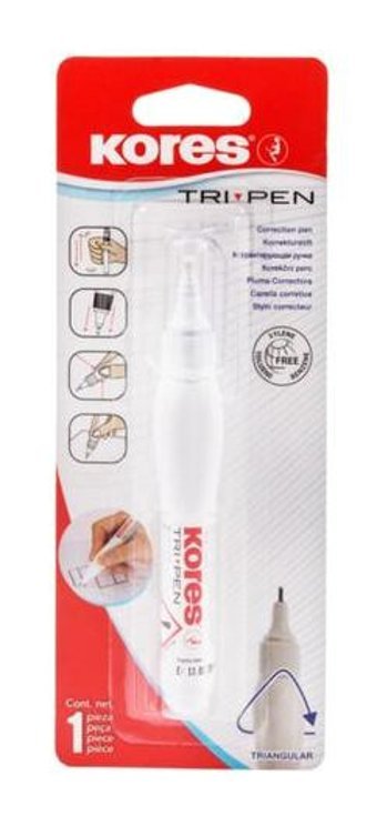 Kores 88350 Beyaz Tekli Kalem Daksil