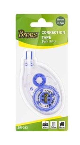 Brons BR-283 Turuncu Tekli Şerit Daksil