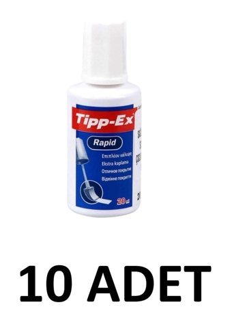 Tipp-Ex Beyaz 10'lu Sıvı Daksil