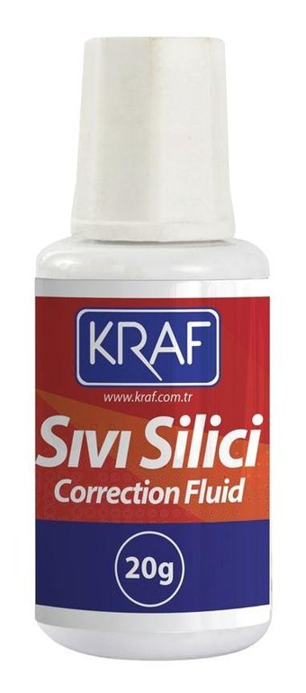 Kraf Beyaz Tekli Sıvı Daksil