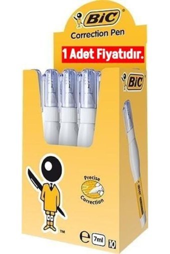 Tipp-Ex 918478 Beyaz Tekli Kalem Daksil