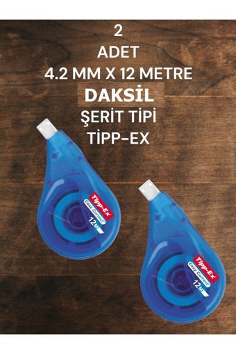 Tipp-Ex Lacivert 2'li Sıvı-Şerit Daksil