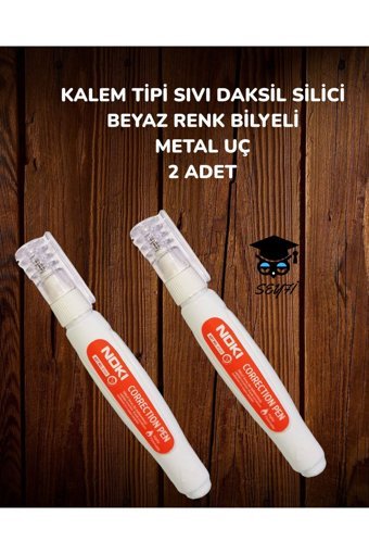 Seyfi Kırtasiye Beyaz 2'li Kalem-Sıvı Daksil