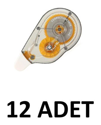 Kraf Beyaz 12'li Şerit Daksil