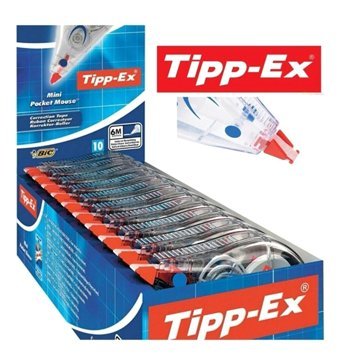 Tipp-Ex Çok Renkli 10'lu Şerit Daksil