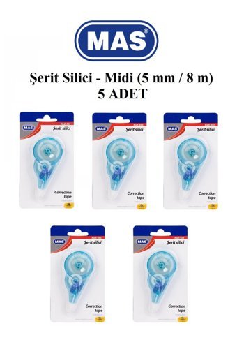 Mas Çok Renkli 5'li Şerit Daksil