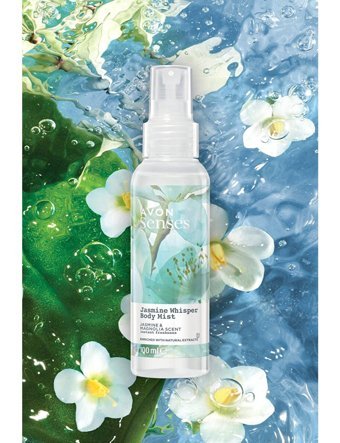 Avon Jasmine Whisper Yasemin-Manolya Kadın Vücut Spreyi 3x100 ml
