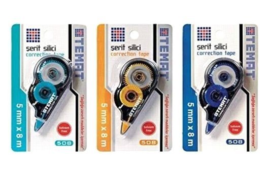 Ync Krtasiye Çok Renkli Tekli Şerit Daksil