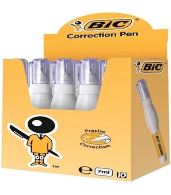 Bic 918478 Beyaz 10'lu Kalem Daksil