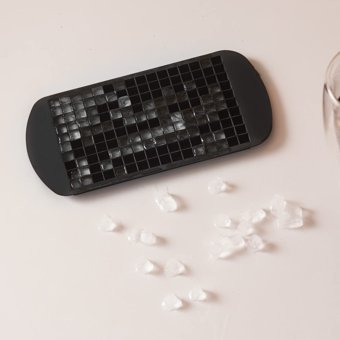 Karaca Cubes Silikon Mini Siyah Kare Buz Kalıbı