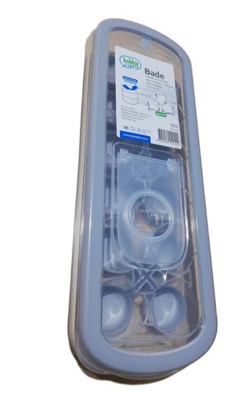 Hobby Life Bade Plastik Kapaklı Mavi Kare Buz Kalıbı