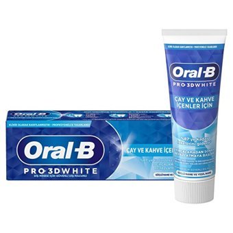 Oral b Çay ve Kahve İçenler İçin Naneli Florürlü Diş Macunu 75 ml