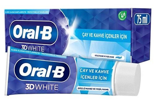 Oral b Çay ve Kahve İçenler İçin Naneli Florürlü Diş Macunu 75 ml
