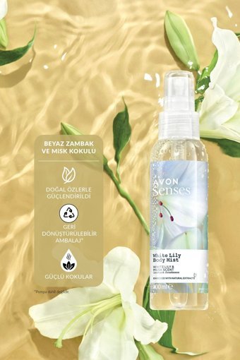 Avon Senses Zambak Kadın Vücut Spreyi 100 ml