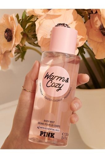 Pink Warm And Cozy Vanilya Kadın Vücut Spreyi 250 ml