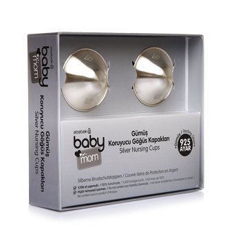 Baby Mom 925 Ayar Silikon Göğüs Ucu Koruyucusu