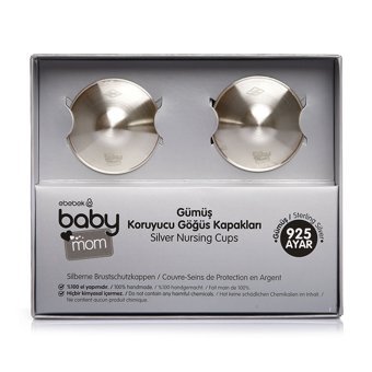 Baby Mom 925 Ayar Silikon Göğüs Ucu Koruyucusu
