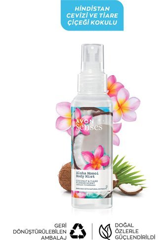 Avon Aloha Monoi Kadın Vücut Spreyi 3x100 ml