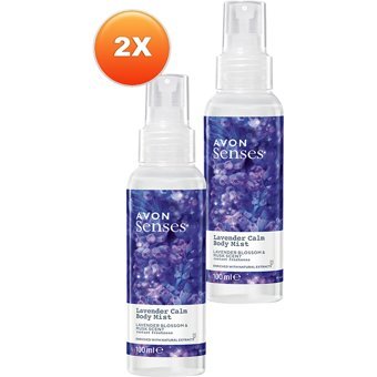 Avon Lavender Calm Lavanta-Misk Kadın Vücut Spreyi 2x100 ml