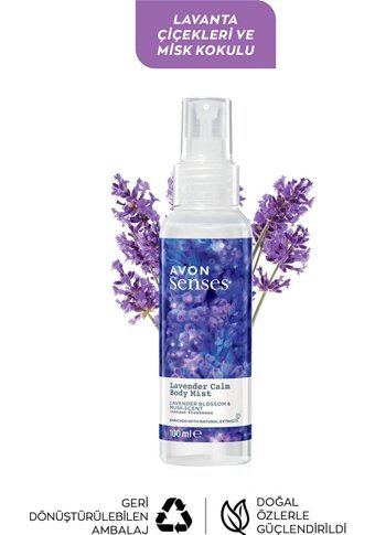 Avon Lavender Calm Lavanta-Misk Kadın Vücut Spreyi 2x100 ml