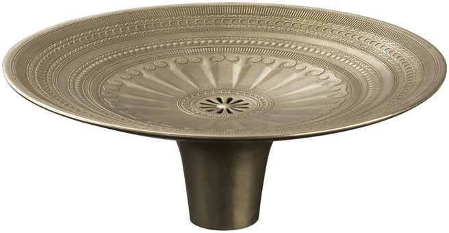 Kohler Kamala Klasik Tekli 50 cm Çanak Tezgah Üstü Çanak Lavabo Bronz