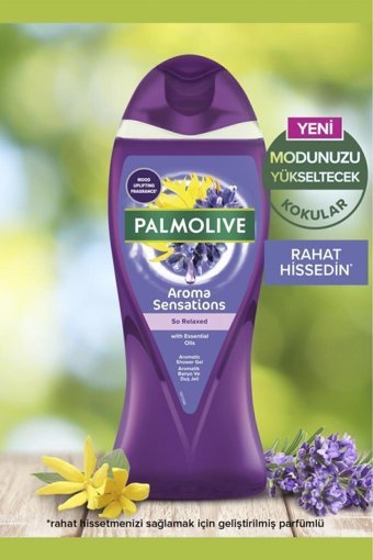 Palmolive Aroma Sensations Feel Relaxed Lavanta Yağı Nemlendirici Vegan Duş Jeli 2 x 1 lt