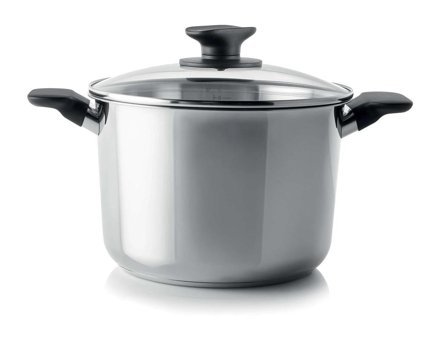 Tupperware Evrensel Serisi Cam Kapaklı Çelik 24 cm Karnıyarık Tenceresi