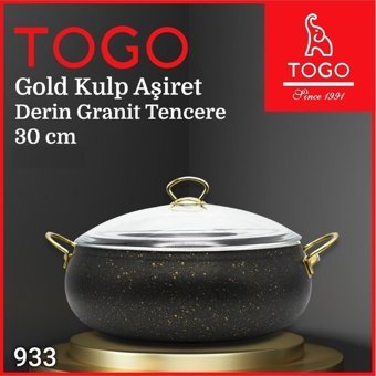 Togo Elita Cam Kapaklı Döküm 30 cm Karnıyarık Tenceresi