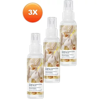 Avon Simply Luxurious Kadın Vücut Spreyi 3x100 ml