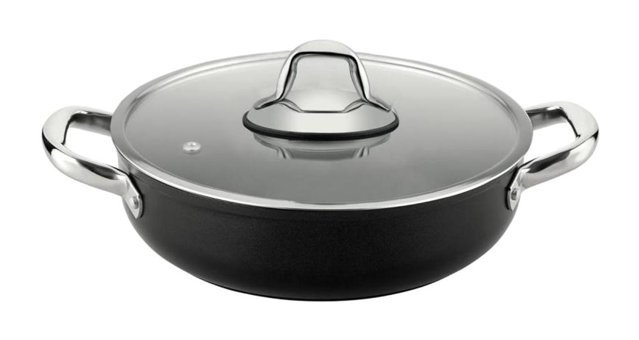 Fms Karam Cam Kapaklı Titanyum 26 cm Karnıyarık Tenceresi