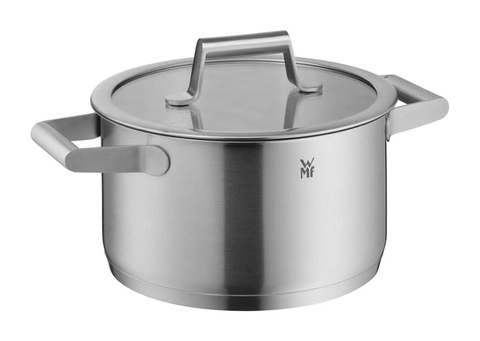 Wmf 3201019581 İndüksiyonlu Cam Kapaklı Çelik 20 cm Derin Tencere