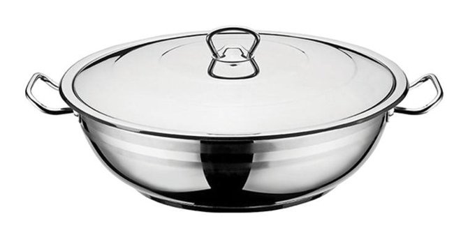 Kahramanlar Alize İndüksiyonlu Cam Kapaklı Çelik 24 cm Karnıyarık Tenceresi