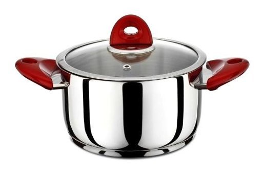 Öncü Cam Kapaklı Çelik 28 cm Karnıyarık Tenceresi